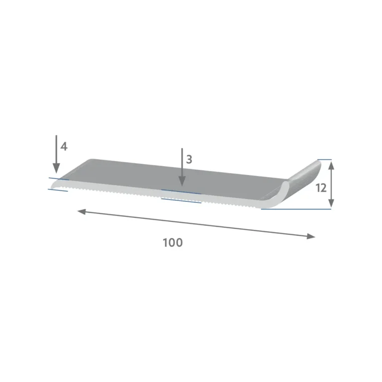 F 4111 - Rodapé - Sala limpa