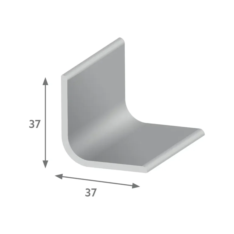 R 2330 - Cantoneira 37x37 interno canto arredondado