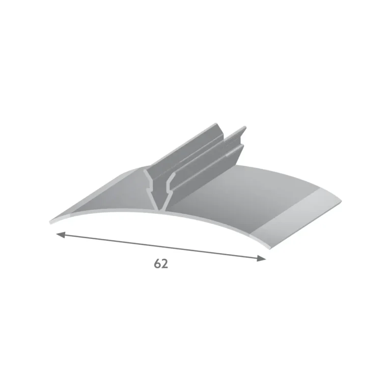 R 3072 - Acabamento de sobrepor 62 mm com co-extrusão