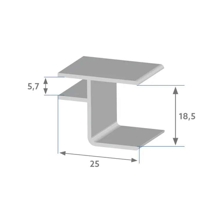 R 4011 - Perfil para montagem com engate