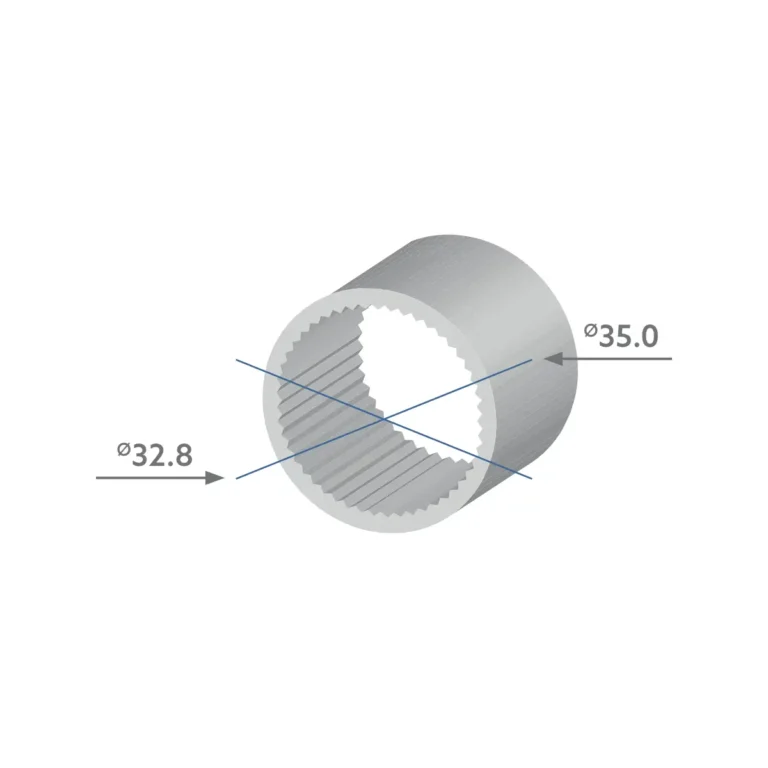R 4079 - Tubo em PC para proteção de luminária