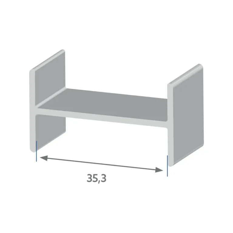 R 9013 - Perfil para montagem de divisória