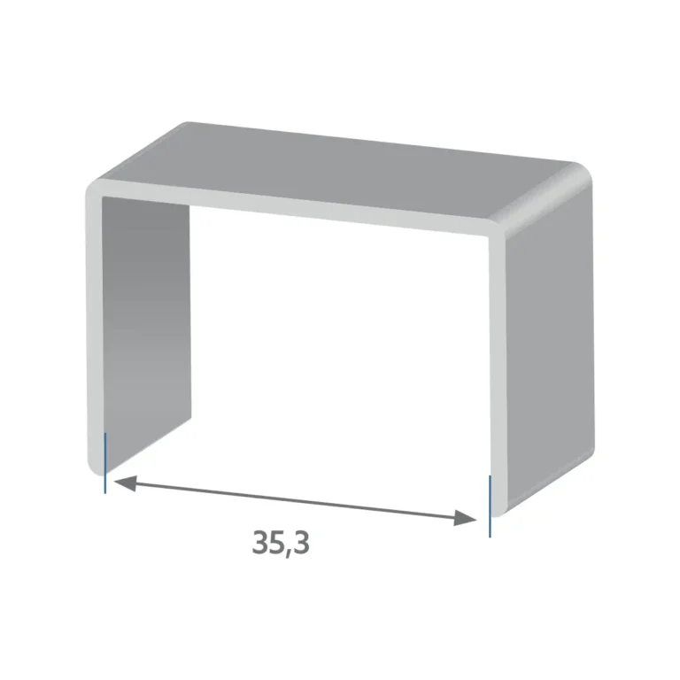 R 9023 - Perfil para montagem de divisória