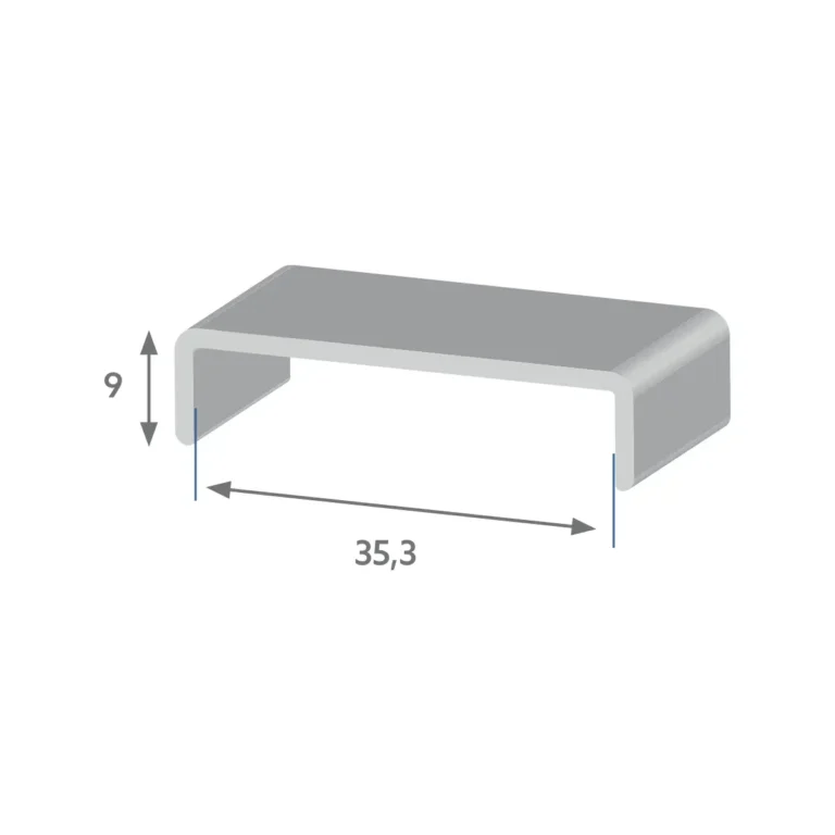 R 9025 - Perfil para montagem de divisória