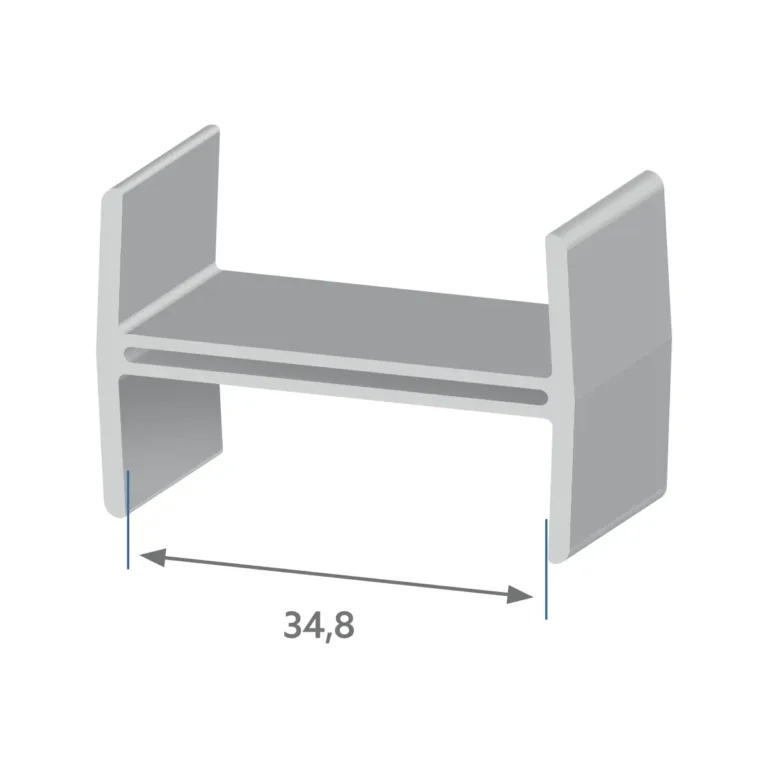 R 9026 - Perfil para montagem de divisória
